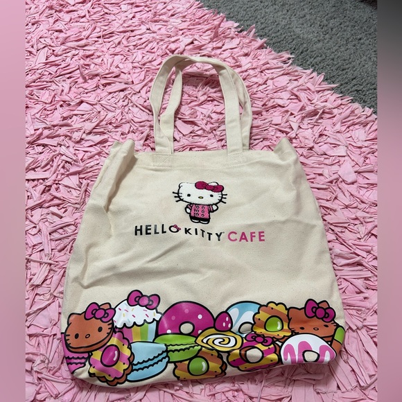 Hello Kitty Handbags - Hello kitty cafe tote bag